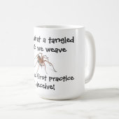 GESCHWINDIGTE LEITLINIEN KAFFEETASSE (VorderseiteRechts)