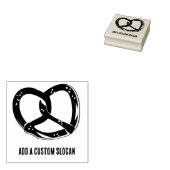 Geschwister Brutzel Knot - Fun Bäckerei / Heiratst Gummistempel (Stempel)