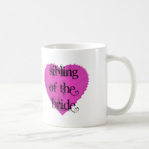 Geschwister der Braut Kaffeetasse
