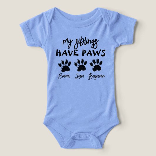 Geschwister Hund Kids Shirts (Design Vorderseite)