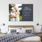 Geschwister Personalisiert Leinwanddruck (Insitu (Schlafzimmer))