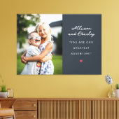 Geschwister Personalisiert Leinwanddruck (Insitu (Wohnzimmer))