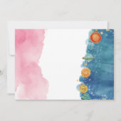 Geschwister Prinzessin und Weltraumgemeinschaft Ge Einladung (Rückseite)