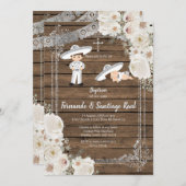 Geschwister Silberfiesta Boy Taufe Geburtstag Einladung (Vorne/Hinten)