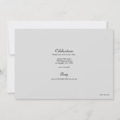 Geschwister Zwei-Foto-Abschluss-Ankündigung Einladung (Rückseite)