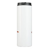 Geschwister, zwei niedliche Katzen Thermosbecher (Rückseite)