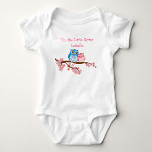 Geschwistereis Kleine Schwester Matching Säugling Baby Strampler
