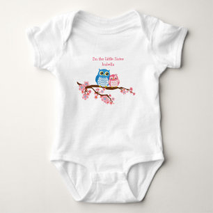 Geschwistereis Kleine Schwester Matching Säugling Baby Strampler