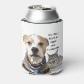 "Geschwisterrivalitäten" Dosenkühler (Kanne Rückseite)