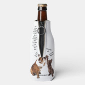 "Geschwisterrivalitäten" Flaschenkühler (Flasche Rückseite)