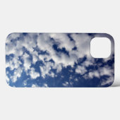 Geschwollene Wolken auf blauem Himmel Case-Mate iPhone Hülle (Rückseite (Horizontal))