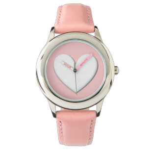 Geschwollenes Herz Armbanduhr
