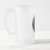GESCHWORENE WENIGE LEMC STÜTZbier-TASSE Mattglas Bierglas (Links)