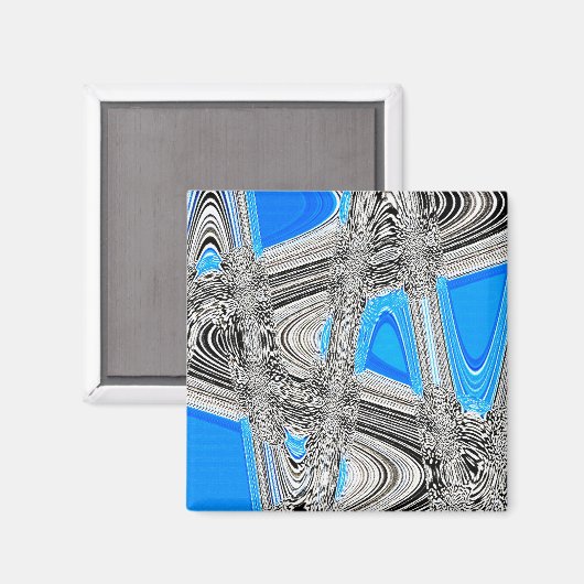 Geschwungene Zeiten...... Magnet (Vorderseite/Rückseite)