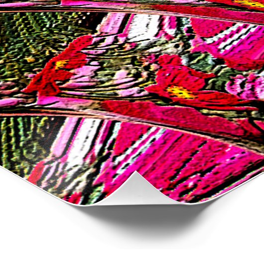 Geschwungener Kosmos... Poster (Ecke)