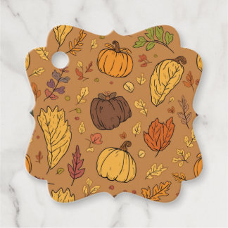 Geschwungenes Quadrat Geschenkanhänger