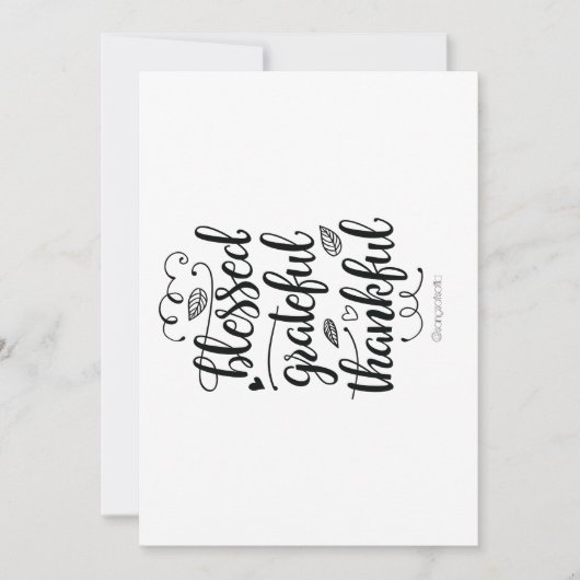 gesegnet (Vorderseite)