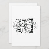 gesegnet (Vorne/Hinten)