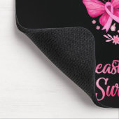 Gesegnet, als Brustkrebserkrankung bezeichnet zu w Mousepad (Ecke)