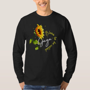 Gesegnet, als Gaga Sonnenblume Oma genannt zu werd T-Shirt