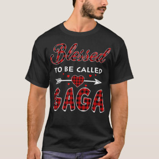 Gesegnet, als GagaBuffalo Kariert Oma Chr. T-Shirt