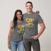 Gesegnet als GG Life Blume Art Mütter Da T-Shirt (Unisex)