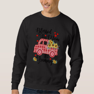 Gesegnet, als Grammy Sonnenblume Truckgrammel beze Sweatshirt