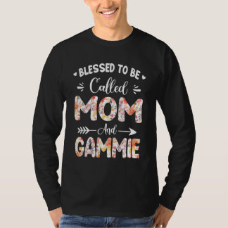 Gesegnet als Mama und Gammie Funny Mütter T-Shirt