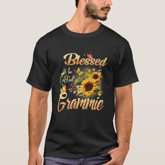 Gesegnet als Mama und Grammie St Patricks D T-Shirt (Vorderseite)
