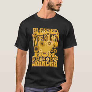 Gesegnet, als Mama und Großmutter Muttertag genann T-Shirt