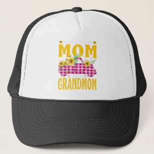 Gesegnet als Mama und Großmutter Sunflower.pn Truckerkappe