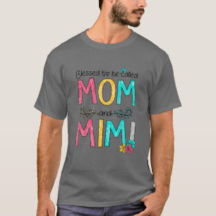 Gesegnet, als Mama und Muttertag der Mama 202 beze T-Shirt
