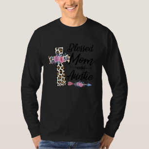 Gesegnet, als Mama und Tante Funny Oma genannt zu  T-Shirt