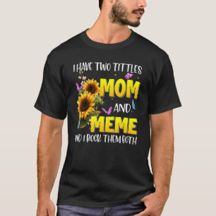 Gesegnet, als Meme Sunflower Meme bezeichnet zu we T-Shirt