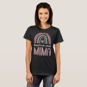 Gesegnet, als Mima-Idee für Frauen Mutter genannt T-Shirt (Vorne ganz)
