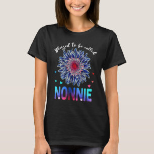 Gesegnet, als Nonnie Sunflower Nonnie Mothe bezeic T-Shirt
