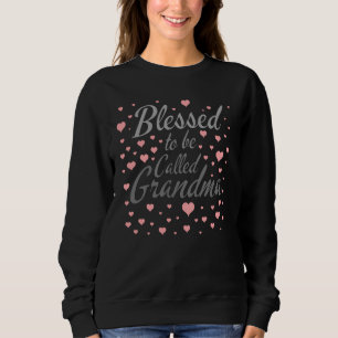 Gesegnet als Oma Sweatshirt