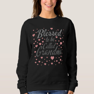Gesegnet als Oma Sweatshirt