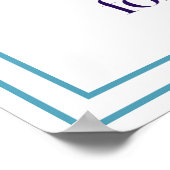 Gesegnet Auserwählt Angenommen Akzeptiert Erlöst V Poster (Ecke)