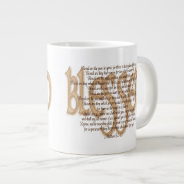 Gesegnet - Beatitudes Jumbo-Tasse