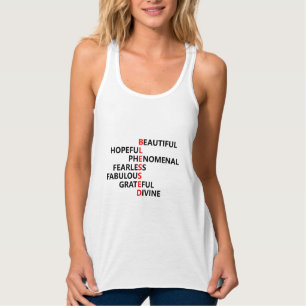 Gesegnet - Bekräftigung Tank Top