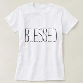Gesegnet - christlicher T - Shirt