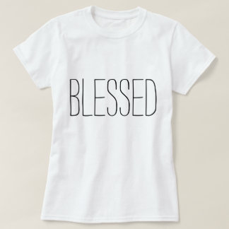 Gesegnet - christlicher T - Shirt