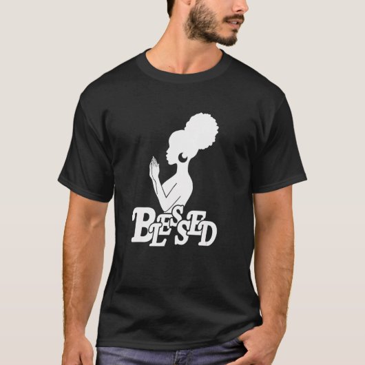 Gesegnet Dankbar gesegnet T-Shirt (Vorderseite)