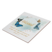 Gesegnet - Die Christliche Schmetterlingsverse der Fliese (Seite)