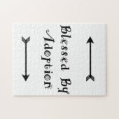 Gesegnet durch Adoption - Pflegesorgfalt Puzzle (Horizontal)