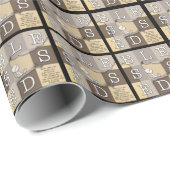 Gesegnet durch die Fülle der Schönheit Geschenkpapier (Rolleneckpunkt)