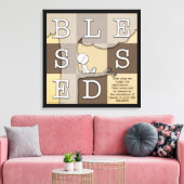 Gesegnet durch die Fülle der Schönheit Leinwanddruck (Insitu (Wohnzimmer))