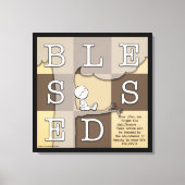 Gesegnet durch die Fülle der Schönheit Leinwanddruck (Vorderseite)