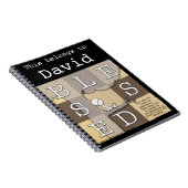 Gesegnet durch die Fülle der Schönheit Notizblock (Rechte Seite)